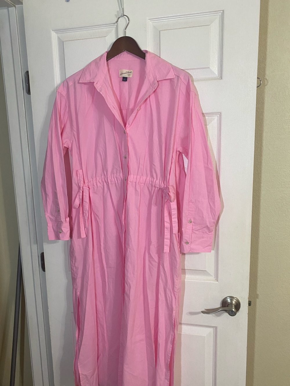 Universal Thread Pink Long Sleeve Maxi Dress